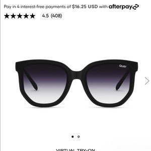 *BRAND NEW* QUAY Australia Coffee Run Black